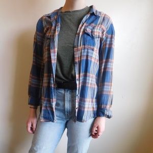 Plaid Hollister Button-Up